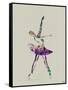 Ballerina Watercolor 4-NaxArt-Framed Stretched Canvas