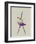 Ballerina Watercolor 4-NaxArt-Framed Art Print