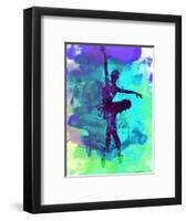 Ballerina Watercolor 4-Irina March-Framed Art Print