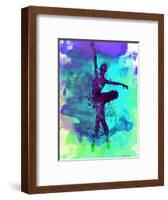 Ballerina Watercolor 4-Irina March-Framed Art Print