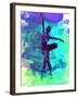 Ballerina Watercolor 4-Irina March-Framed Art Print