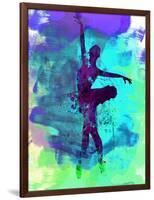 Ballerina Watercolor 4-Irina March-Framed Art Print