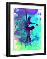 Ballerina Watercolor 4-Irina March-Framed Art Print