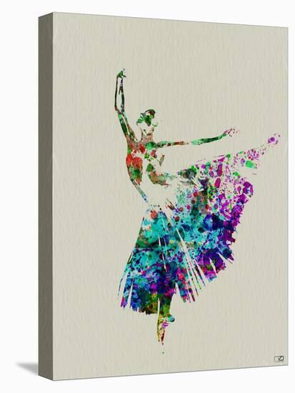 Ballerina Watercolor 5-NaxArt-Stretched Canvas