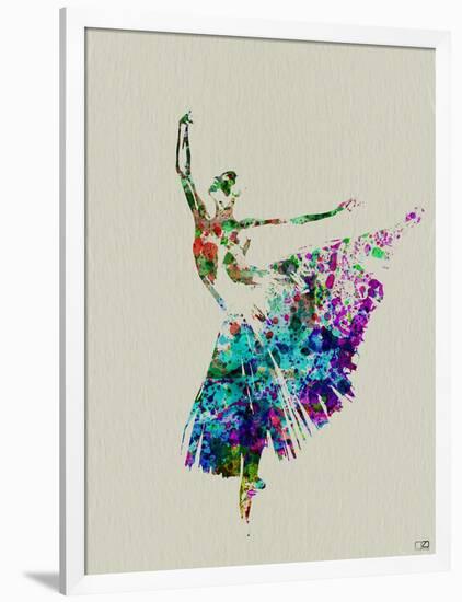 Ballerina Watercolor 5-NaxArt-Framed Art Print