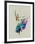 Ballerina Watercolor 5-NaxArt-Framed Art Print