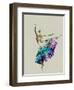 Ballerina Watercolor 5-NaxArt-Framed Art Print