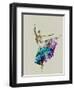 Ballerina Watercolor 5-NaxArt-Framed Art Print