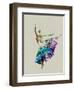 Ballerina Watercolor 5-NaxArt-Framed Art Print