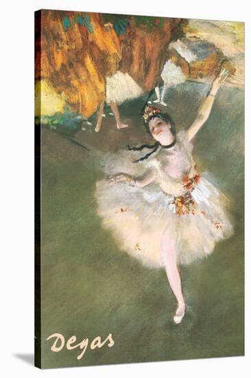 Ballerina-Edgar Degas-Stretched Canvas