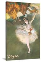 Ballerina-Edgar Degas-Stretched Canvas