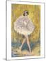 Ballerina-null-Mounted Art Print