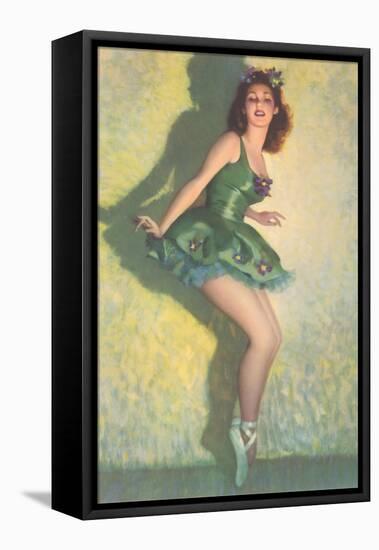 Ballerina-null-Framed Stretched Canvas