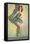 Ballerina-null-Framed Stretched Canvas