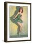 Ballerina-null-Framed Art Print