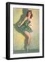 Ballerina-null-Framed Art Print