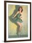 Ballerina-null-Framed Art Print