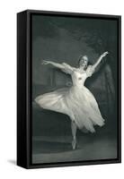 Ballerina-null-Framed Stretched Canvas