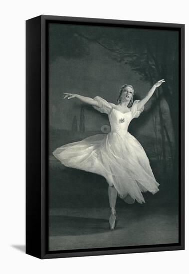 Ballerina-null-Framed Stretched Canvas