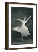 Ballerina-null-Framed Art Print