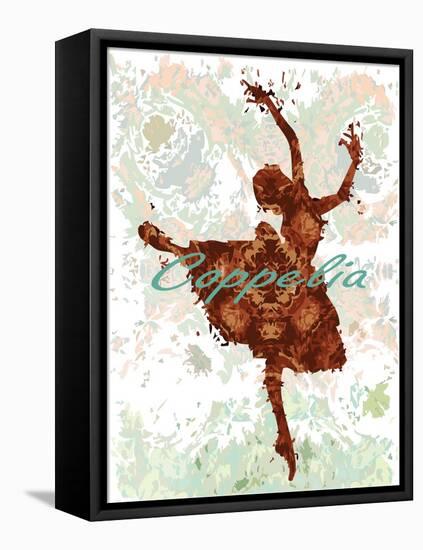 Ballerina-Teofilo Olivieri-Framed Stretched Canvas