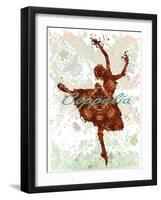 Ballerina-Teofilo Olivieri-Framed Giclee Print