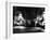 Ballerinas at Barre Against Round Windows During Rehearsal For "Swan Lake" at Grand Opera de Paris-Alfred Eisenstaedt-Framed Photographic Print