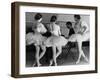 Ballerinas at George Balanchine's American School of Ballet Gathered During Rehearsal-Alfred Eisenstaedt-Framed Photographic Print