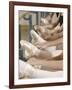 Ballerinas at the barre-Erik Isakson-Framed Photographic Print