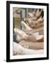 Ballerinas at the barre-Erik Isakson-Framed Photographic Print