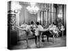 Ballerinas at the Paris Opera Doing Their Barre in Rehearsal Room-Alfred Eisenstaedt-Stretched Canvas