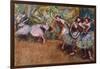 Ballerinas Dancing, c. 1870s-Edgar Degas-Framed Giclee Print