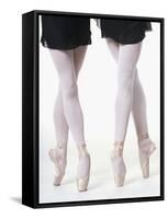 Ballerinas en pointe-Erik Isakson-Framed Stretched Canvas