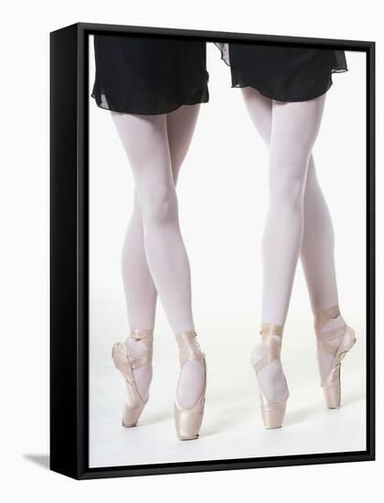 Ballerinas en pointe-Erik Isakson-Framed Stretched Canvas