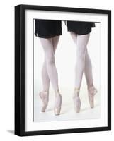 Ballerinas en pointe-Erik Isakson-Framed Photographic Print
