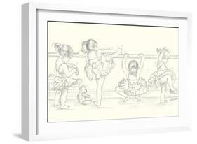 Ballerinas I-Steve O'Connell-Framed Art Print