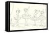 Ballerinas II-Steve O'Connell-Framed Stretched Canvas