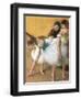 Ballerinas in Repose, 1880-Edgar Degas-Framed Giclee Print