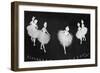 Ballerinas in Silhouette-null-Framed Art Print