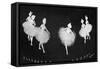 Ballerinas in Silhouette-null-Framed Stretched Canvas