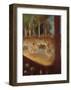 Ballerinas in the Theatre-Gaston La Touche-Framed Premium Giclee Print