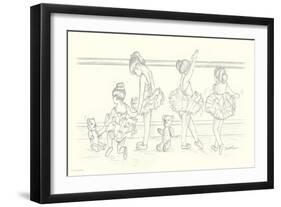 Ballerinas IV-Steve O'Connell-Framed Art Print