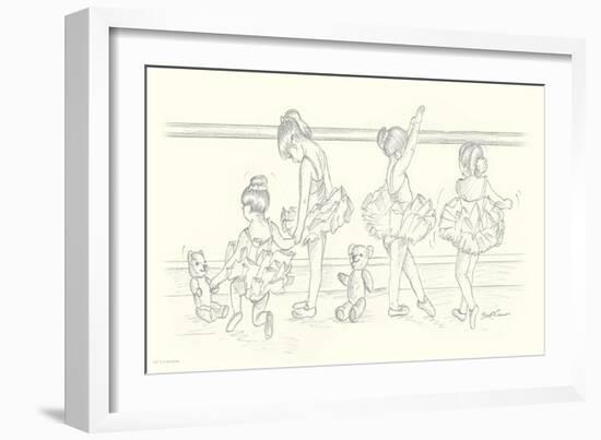 Ballerinas IV-Steve O'Connell-Framed Art Print