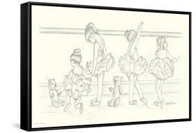 Ballerinas IV-Steve O'Connell-Framed Stretched Canvas