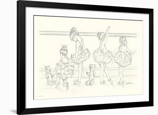 Ballerinas IV-Steve O'Connell-Framed Art Print