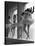 Ballerinas on Window Sill in Rehearsal Room at George Balanchine's School of American Ballet-Alfred Eisenstaedt-Stretched Canvas