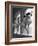 Ballerinas on Window Sill in Rehearsal Room at George Balanchine's School of American Ballet-Alfred Eisenstaedt-Framed Photographic Print