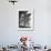 Ballerinas on Window Sill in Rehearsal Room at George Balanchine's School of American Ballet-Alfred Eisenstaedt-Framed Photographic Print displayed on a wall