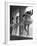 Ballerinas on Window Sill in Rehearsal Room at George Balanchine's School of American Ballet-Alfred Eisenstaedt-Framed Photographic Print