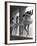 Ballerinas on Window Sill in Rehearsal Room at George Balanchine's School of American Ballet-Alfred Eisenstaedt-Framed Photographic Print